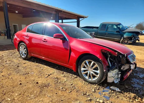 2008 Infinity G35 from USA, damaged, VIN JNKBV61E08M227957